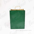 Customise Clothing Shopping Package Black Paper Bag